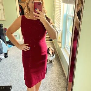 Beautiful red stretchy dress